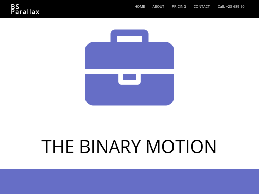 THE BINARY MOTION